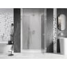 Mexen Lunar Duschdrehtür rechts 135 cm, transparent, chrom - 834S-135-050-01-00-P