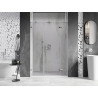 Mexen Lunar Duschdrehtür rechts 135 cm, transparent, chrom - 834S-135-050-01-00-P
