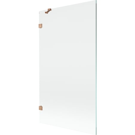 Mexen Lunar Duschwand 1-flügelig 100 x 150 cm, transparent, gebürstetes Kupfer - 897-100-000-65-00