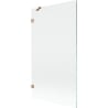Mexen Lunar Duschwand 1-flügelig 100 x 150 cm, transparent, gebürstetes Kupfer - 897-100-000-65-00