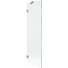 Mexen Lunar Duschwand 1-flügelig 50 x 150 cm, transparent, gebürstetes Kupfer - 897-050-000-65-00