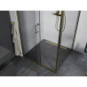 Mexen Apia Schiebeduschkabine 90 x 90 cm, transparent, gold - 840-090-090-50-00