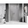Mexen Lunar Dusch-Glasdrehtür Rechts 160 cm, Transparent, Chrom - 834S-160-050-01-00-P