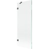 Mexen Lunar Duschabtrennung 1-flügelig 70 x 150 cm, Transparent, Gun Gray gebürstet - 897-070-000-66-00