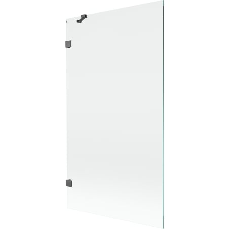Mexen Lunar Duschwand 1-flügelig 100 x 150 cm, transparent, gebürstetes Gun Gray - 897-100-000-66-00