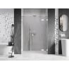 Mexen Lunar Duschdrehtür rechts 125 cm, transparent, weiß - 834S-125-050-20-00-P