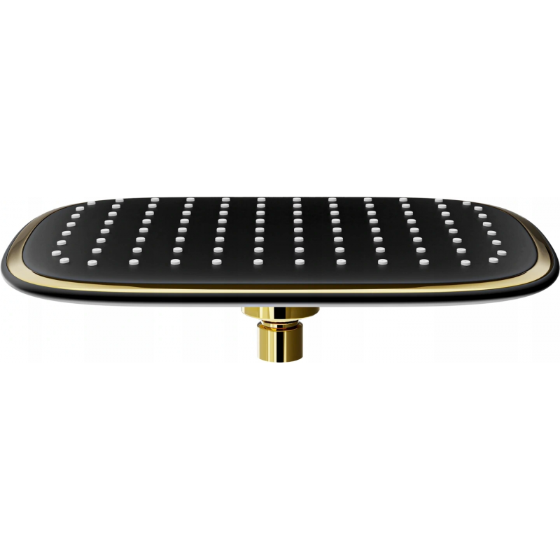 Mexen D-49 Regenduschkopf 25x19 cm, schwarz/gold - 79749-75