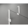 Mexen Lunar Duschdrehtür rechts 135 cm, transparent, weiß - 834S-135-050-20-00-P