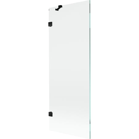 Mexen Lunar Badewannen-Panel 1-flügelig 70 x 150 cm, transparent, schwarz - 897-070-000-70-00