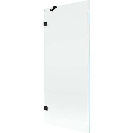 Mexen Lunar Duschabtrennung 1-flügelig 80 x 150 cm, transparent, schwarz - 897-080-000-70-00