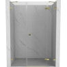 Mexen Lunar Duschdrehtür rechts 120 cm, transparent, gold - 834S-120-050-50-00-P