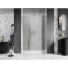 Mexen Lunar Duschdrehtür rechts 125 cm, transparent, gold - 834S-125-050-50-00-P