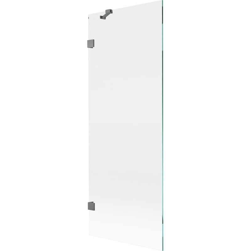 Mexen Lunar Badewannenabtrennung 1-flügelig 70 x 150 cm, transparent, Gun Metal - 897-070-000-95-00