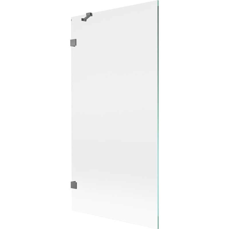 Mexen Lunar Duschabtrennung 1-flügelig 90 x 150 cm, transparent, Gunmetal - 897-090-000-95-00