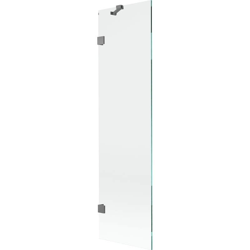 Mexen Lunar Duschwand 1-flügelig 50 x 150 cm, transparent, Gun Metal - 897-050-000-95-00
