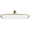 Mexen D-49 Regendusche 25x19 cm, weiß/gold - 79749-25