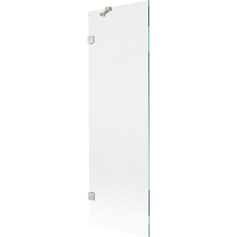Mexen Lunar Badewannenabtrennung 1-flügelig 60 x 150 cm, transparent, gebürsteter Nickel - 897-060-000-97-00
