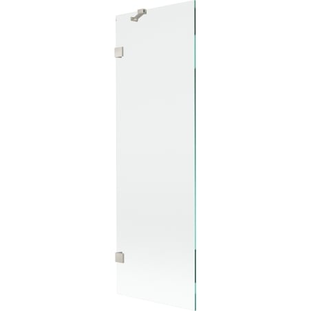 Mexen Lunar Badewannenabtrennung 1-flügelig 60 x 150 cm, transparent, gebürsteter Nickel - 897-060-000-97-00