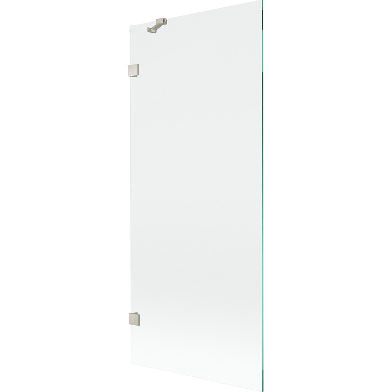 Mexen Lunar Duschwand 1-flügelig 80 x 150 cm, transparent, gebürsteter Nickel - 897-080-000-97-00