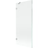 Mexen Lunar Duschwand 1-flügelig 80 x 150 cm, transparent, gebürsteter Nickel - 897-080-000-97-00