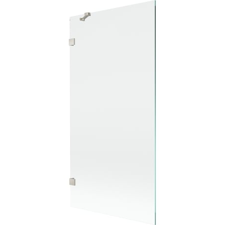 Mexen Lunar Duschwand 1-flügelig 90 x 150 cm, transparent, gebürsteter Nickel - 897-090-000-97-00