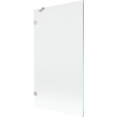 Mexen Lunar Duschabtrennung 1-flügelig 100 x 150 cm, transparent, gebürstetes Nickel - 897-100-000-97-00