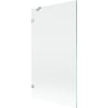 Mexen Lunar Duschabtrennung 1-flügelig 100 x 150 cm, transparent, gebürstetes Nickel - 897-100-000-97-00