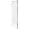 Mexen Lunar Duschabtrennung 1-flügelig 50 x 150 cm, transparent, gebürstetes Nickel - 897-050-000-97-00