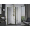 Mexen Apia Duschkabine zum Schieben 105 x 70 cm, transparent, gold - 840-105-070-50-00