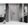 Mexen Lunar Duschdrehtür rechts 145 cm, transparent, Roségold - 834S-145-050-60-00-P