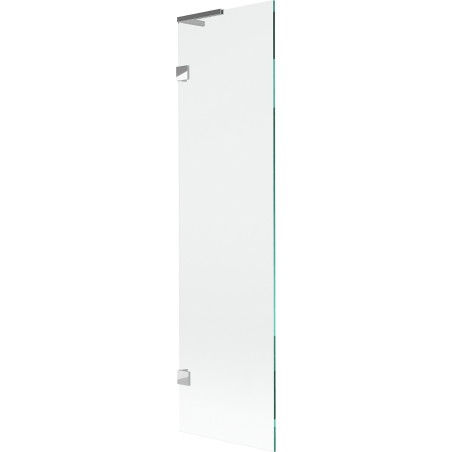 Mexen Lunar L Badewannenfaltwand 1-flügelig 50 x 150 cm, transparent, Chrom - 897L-050-000-01-00