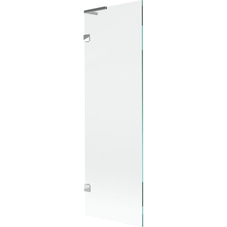 Mexen Lunar L Badewannenabtrennung 1-flügelig 60 x 150 cm, transparent, Chrom - 897L-060-000-01-00
