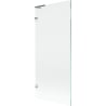 Mexen Lunar L Badewannenabtrennung 1-flügelig 80 x 150 cm, transparent, Chrom - 897L-080-000-01-00
