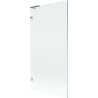 Mexen Lunar L Badewannenaufsatz 1-flügelig 90 x 150 cm, transparent, Chrom - 897L-090-000-01-00