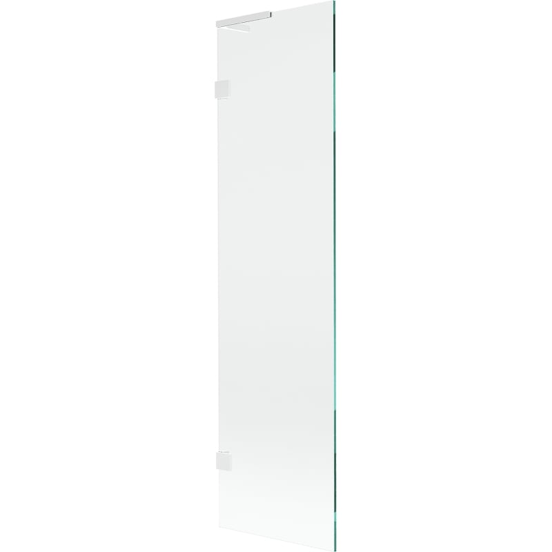 Mexen Lunar L Badewannenabtrennung 1-flügelig 50 x 150 cm, transparent, weiß - 897L-050-000-20-00