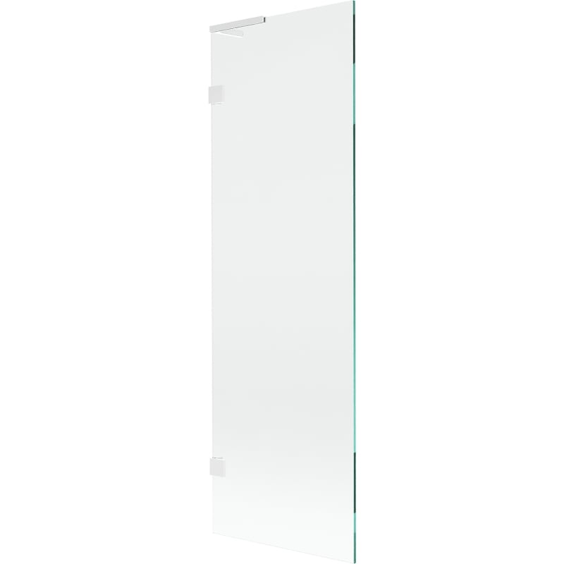 Mexen Lunar L Badewannenabtrennung 1-flügelig 60 x 150 cm, transparent, weiß - 897L-060-000-20-00