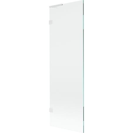 Mexen Lunar L Badewannenabtrennung 1-flügelig 60 x 150 cm, transparent, weiß - 897L-060-000-20-00