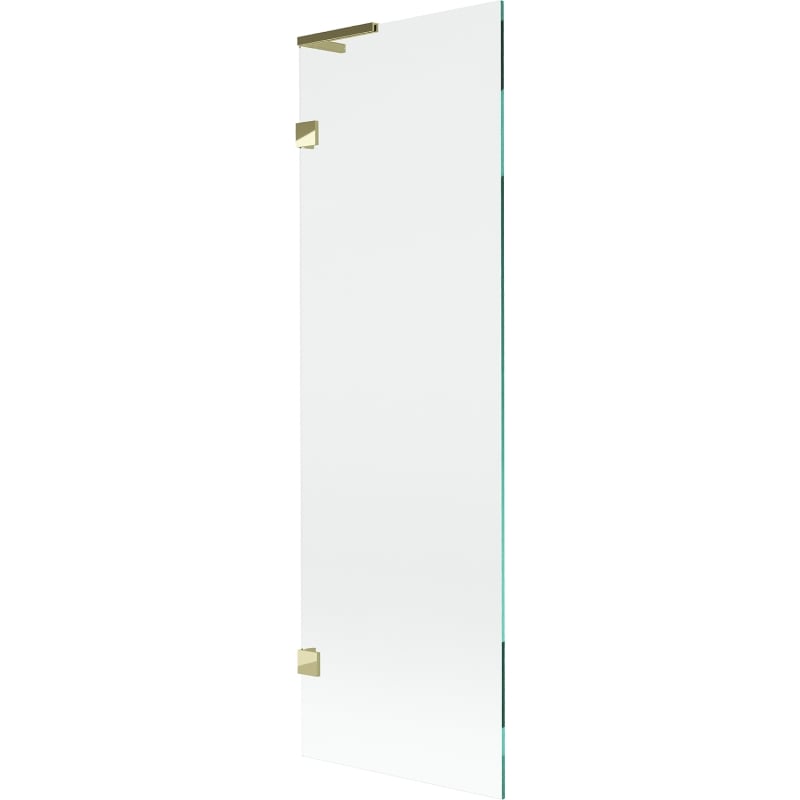 Mexen Lunar L Badewannenfaltwand 1-teilig 60 x 150 cm, transparent, gold - 897L-060-000-50-00
