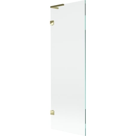 Mexen Lunar L Badewannenfaltwand 1-teilig 60 x 150 cm, transparent, gold - 897L-060-000-50-00