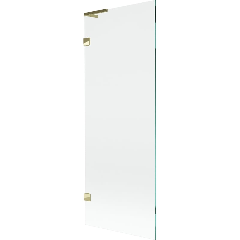 Mexen Lunar L Badewannenabtrennung 1-flügelig 70 x 150 cm, transparent, gold - 897L-070-000-50-00