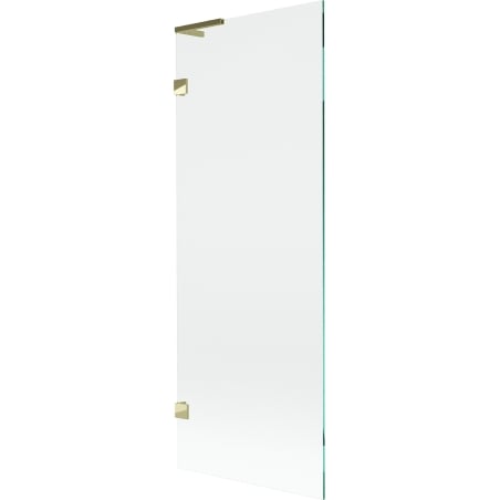 Mexen Lunar L Badewannenabtrennung 1-flügelig 70 x 150 cm, transparent, gold - 897L-070-000-50-00
