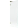 Mexen Lunar L Badewannenabtrennung 1-flügelig 70 x 150 cm, transparent, gold - 897L-070-000-50-00