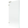 Mexen Lunar L Badewannenfaltwand 1-flügelig 90 x 150 cm, transparent, gold - 897L-090-000-50-00