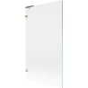 Mexen Lunar L Badewannen-Faltwand einteilig 100 x 150 cm, transparent, gold - 897L-100-000-50-00