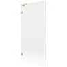 Mexen Lunar L Badewannenfaltwand 1-flügelig 90 x 150 cm, transparent, gold gebürstet - 897L-090-000-55-00