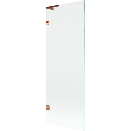 Mexen Lunar L Badewannenfaltwand 1-flügelig 70 x 150 cm, transparent, Roségold - 897L-070-000-60-00