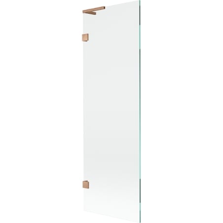 Mexen Lunar L Badewannenfaltwand 1-flügelig 60 x 150 cm, transparent, gebürstetes Kupfer - 897L-060-000-65-00