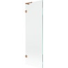 Mexen Lunar L Badewannenfaltwand 1-flügelig 60 x 150 cm, transparent, gebürstetes Kupfer - 897L-060-000-65-00