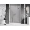 Mexen Lunar Duschpendeltür rechts 135 cm, transparent, gebürsteter Nickel - 834S-135-050-97-00-P
