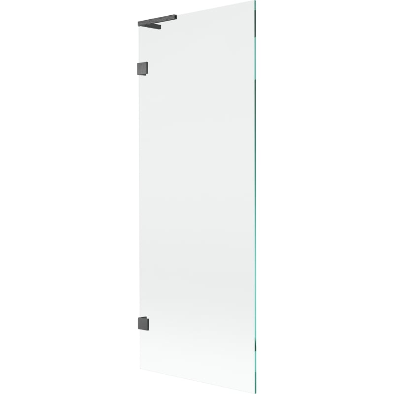 Mexen Lunar L Badewannen-Faltwand 1-flügelig 70 x 150 cm, transparent, gebürstetes Gun Gray - 897L-070-000-66-00
